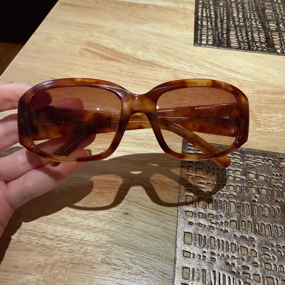 Prada Tortoise Shell Sunglasses